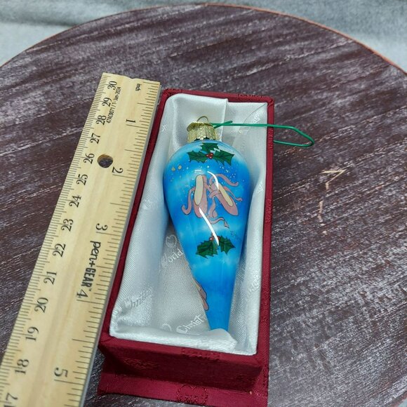 Old World Christmas Nutcracker Glass Ornament With Box - Picture 5 of 6